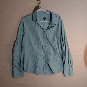 🎂Talbots top light blue  XL